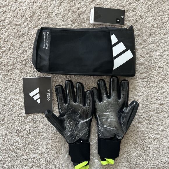 adidas Copa Pro Goalkeeper Gloves URG 2.0 Size 8 Black Yellow JN5335 NWT